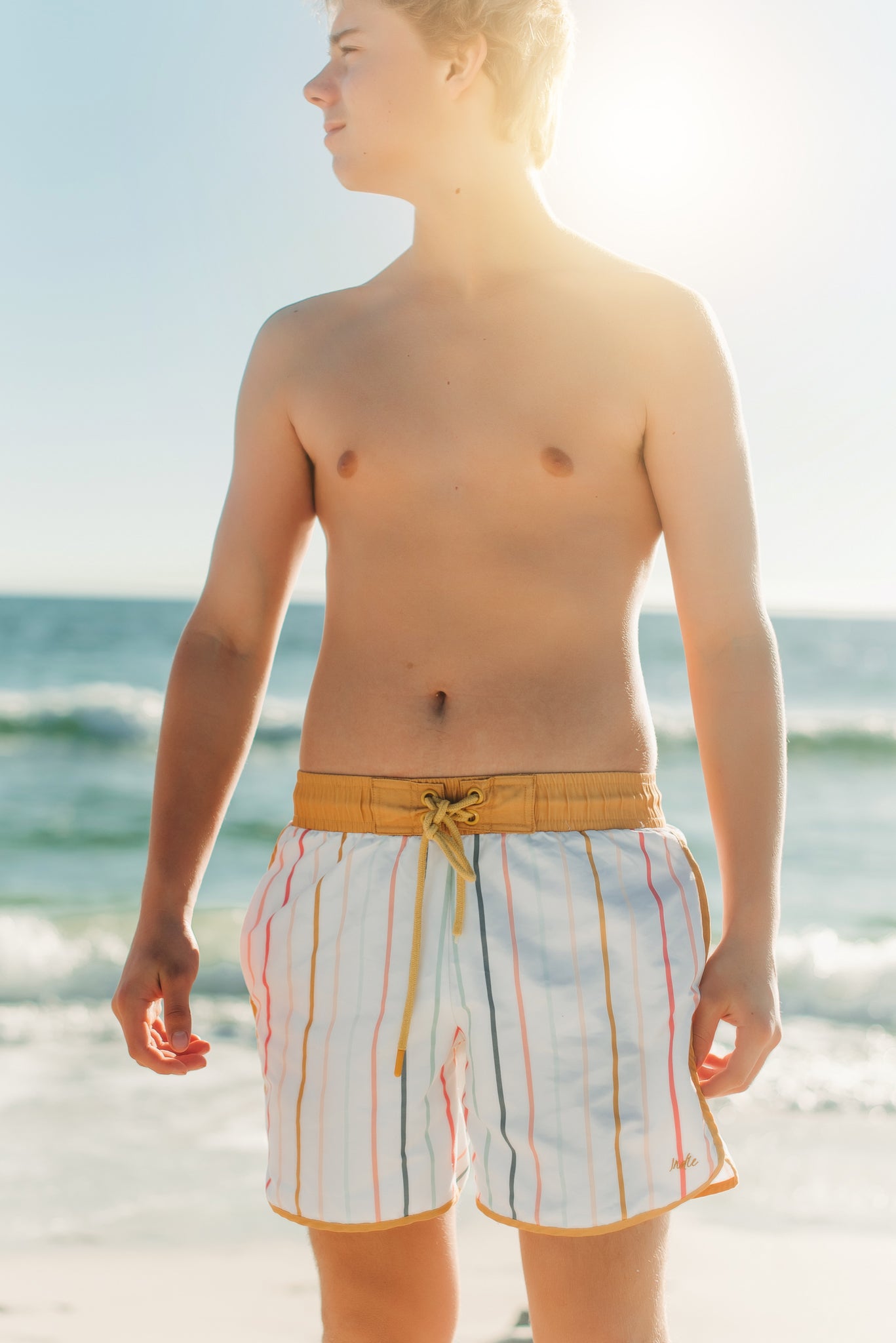 VEATM COLOR BLOCKING SURF SHORTS サーフパンツ