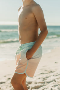 Surf Shorts (peach ombre)