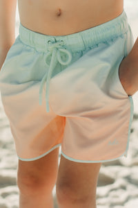 Surf Shorts (peach ombre)