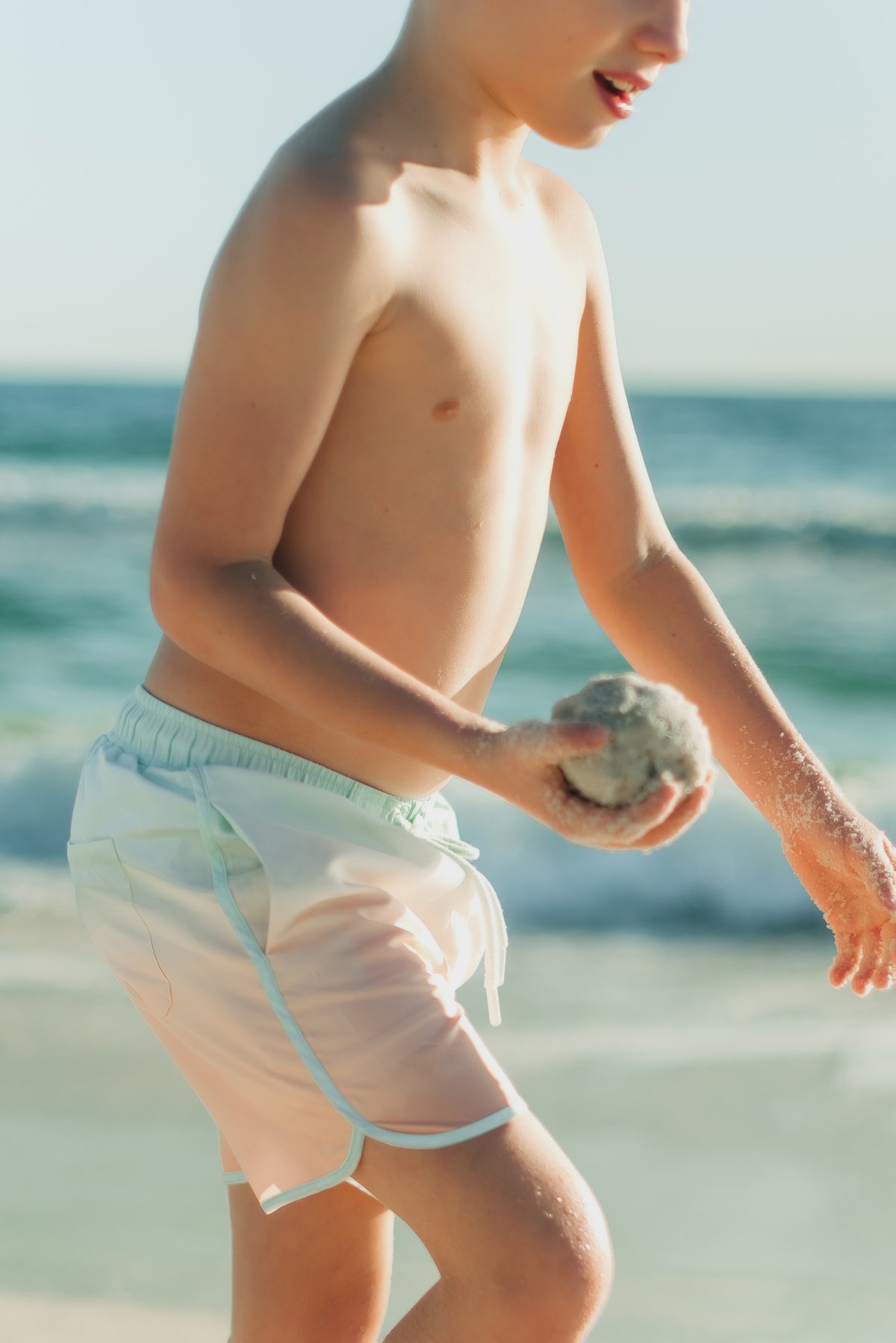 Surf Shorts (peach ombre)