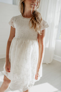 Tabatha Lace Dress (snow)