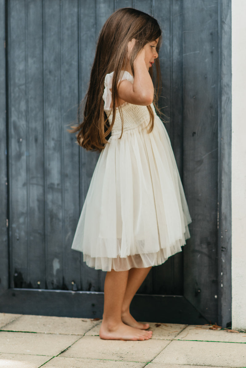 Juliet Dress (antique ivory tulle)