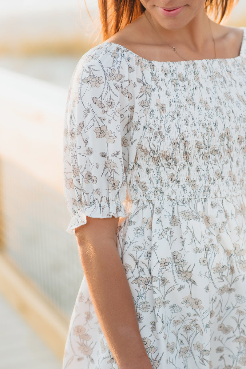 INDIE BLUE Women Women's Elle (art floral)