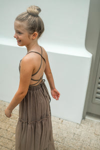 Wendy Dress (mocha tulle)