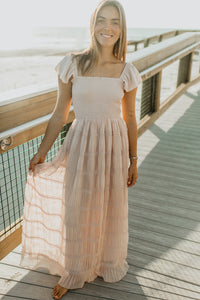 Women's Marabella Dress (soft pink chiffon)