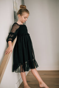 Jossalyn Tulle Dress (black)