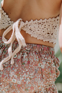 INDIE BLUE Separates Chloe Halter (natural)