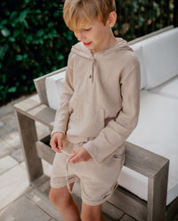 Knox Shorts (latte muslin)