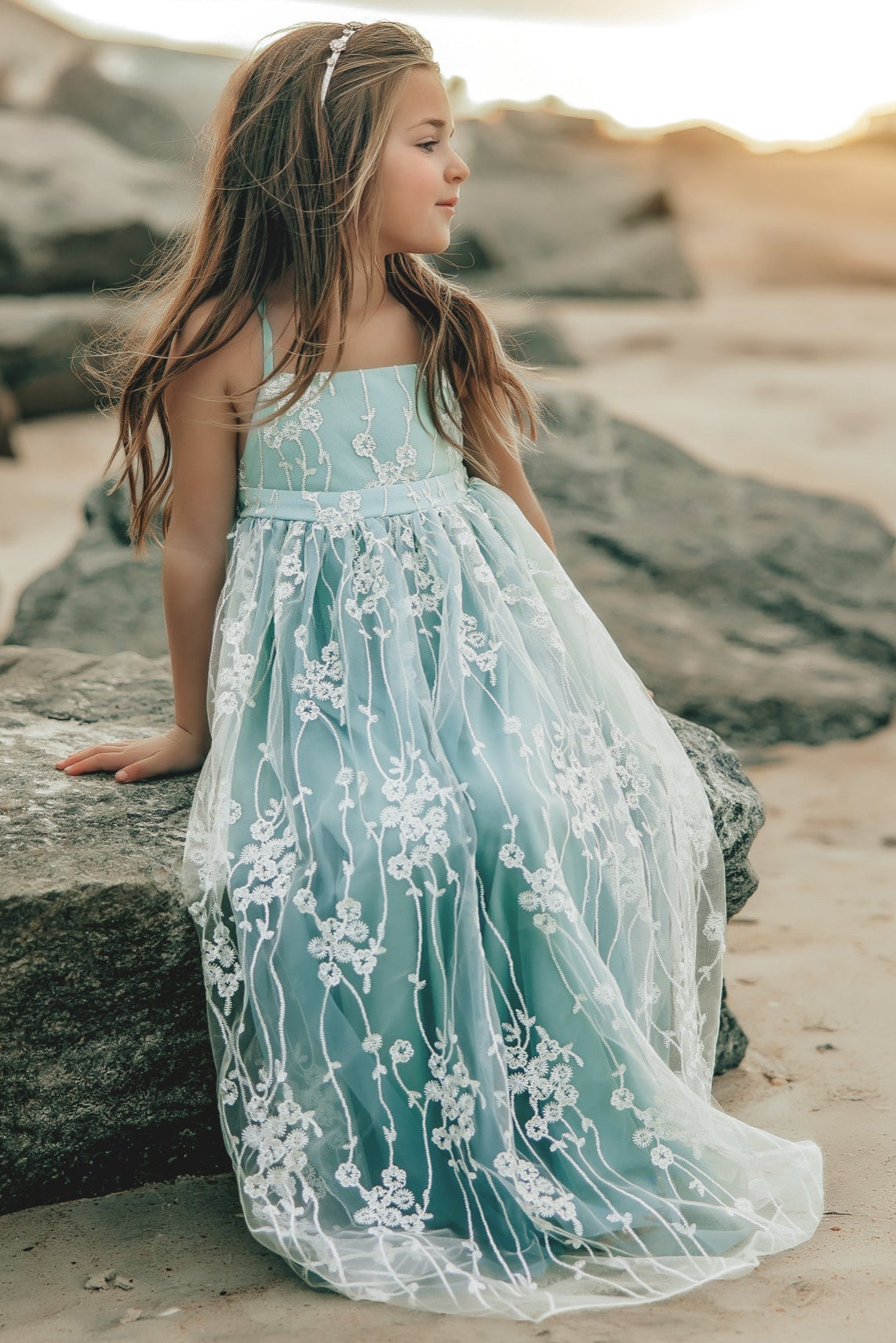 light teal lace dress Joy Scalloped Lace Dress Teal