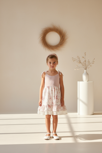 SS Girl's Dress Everleigh Dress (floret pink)