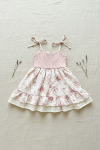 SS Girl's Dress Everleigh Dress (floret pink)