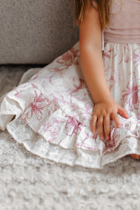 SS Girl's Dress Everleigh Dress (floret pink)