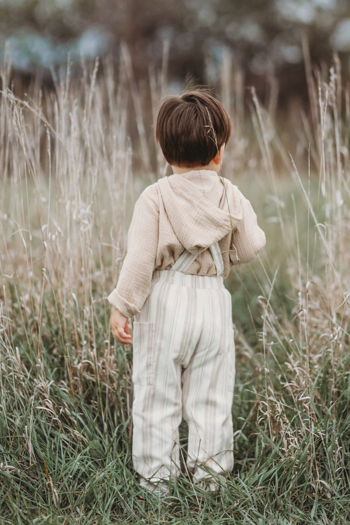 SS Boy's Bottoms Finn Pants (desert stripe linen)