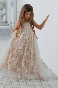 SS Girl's Dress Fiona Lace Dress (natural)