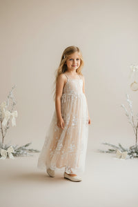 SS Girl's Dress Fiona Lace Dress (natural)