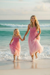 SS Women's Dress Women's Isa Maxi (pink ombré tulle)