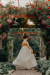 SS Girl's Dress Madeline Lace Dress (ivory)