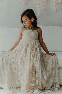 SS Girl's Dress Madeline Lace Dress (ivory)