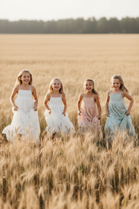 SS Girl's Dress Madeline Lace Dress (natural pink)