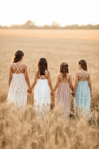 SS Girl's Dress Madeline Lace Dress (natural pink)