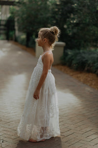 SS Girl's Dress Madeline Lace Dress (white)