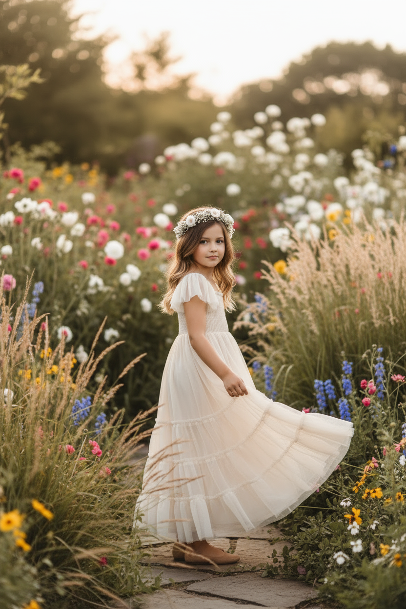 SS Girl's Dress Marabella Dress (ballet tulle)