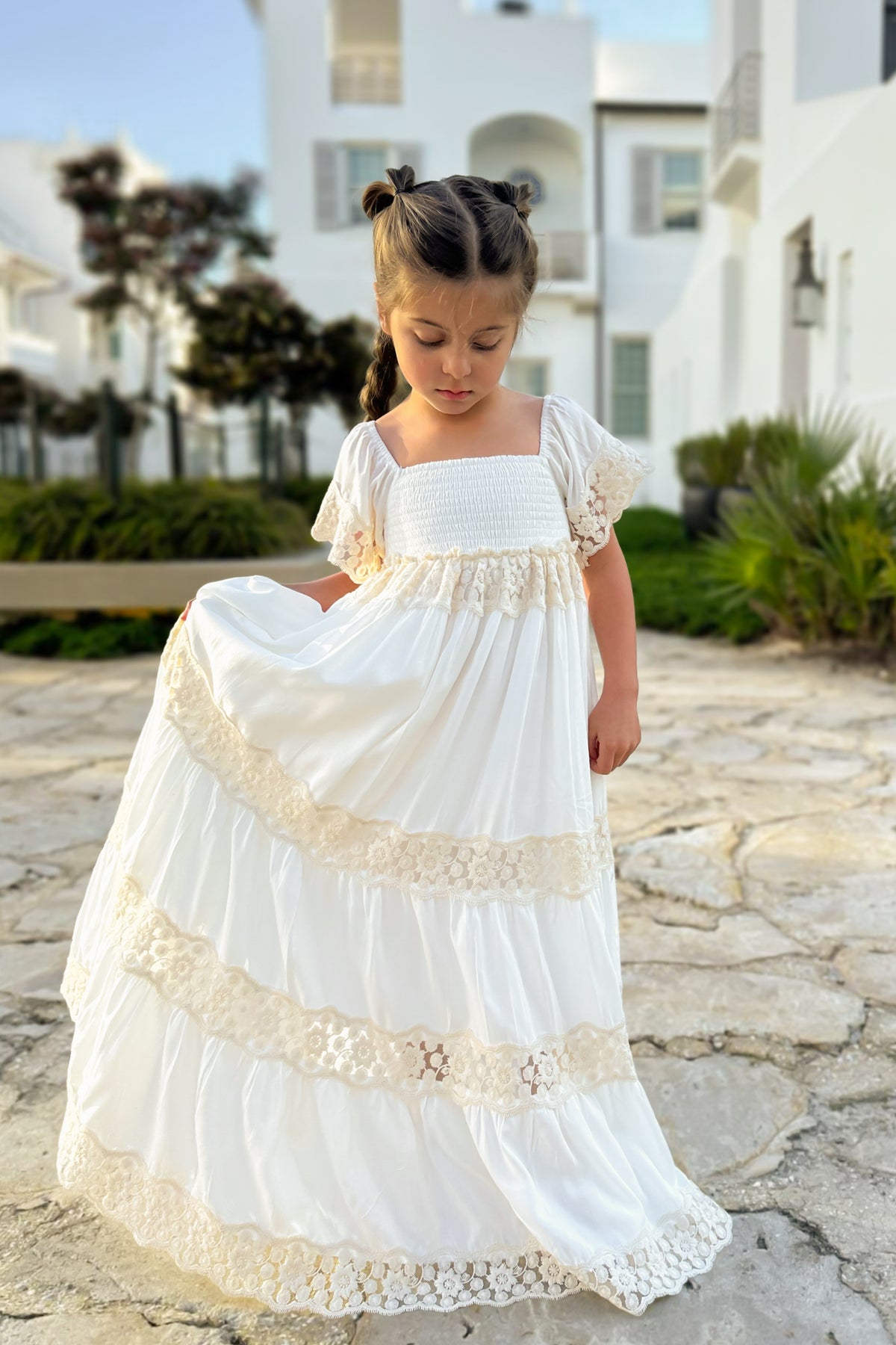 SS Girl's Dress Marabella Dress (lace)