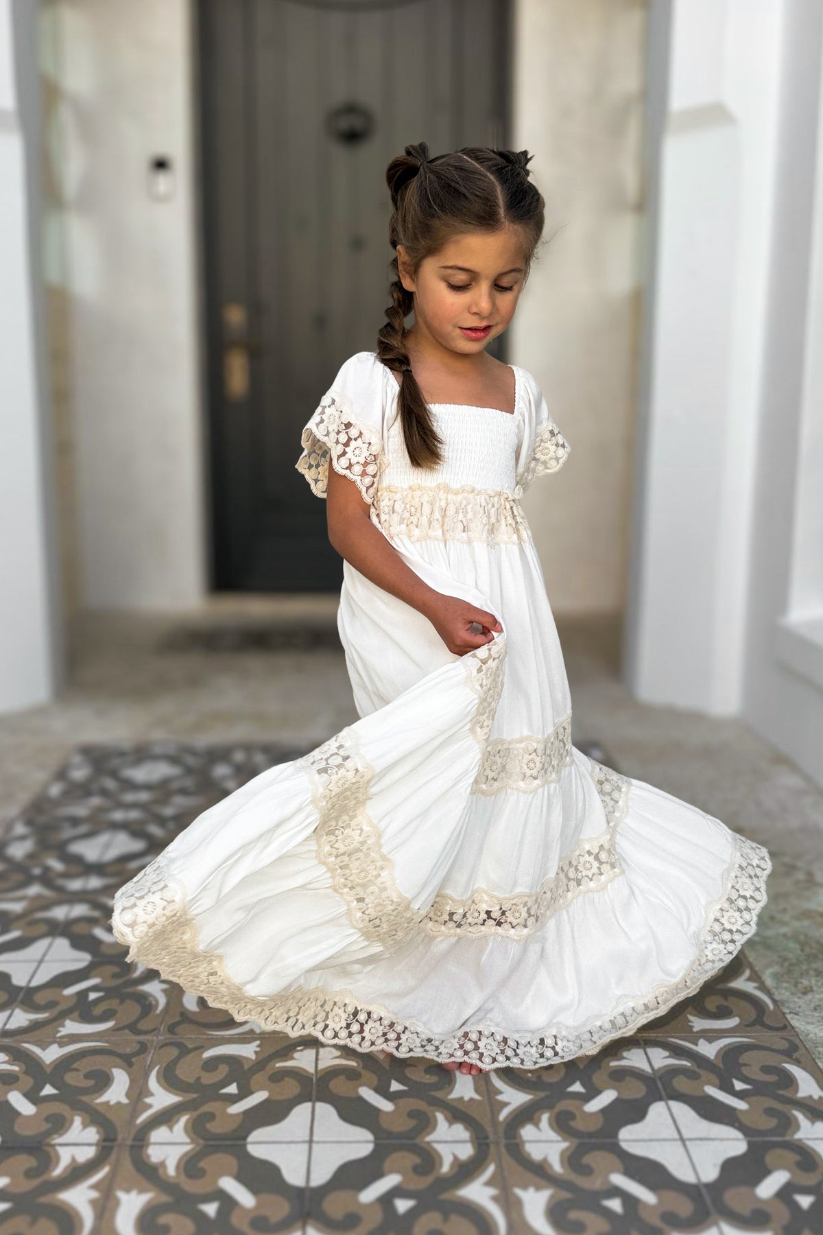 SS Girl's Dress Marabella Dress (lace)