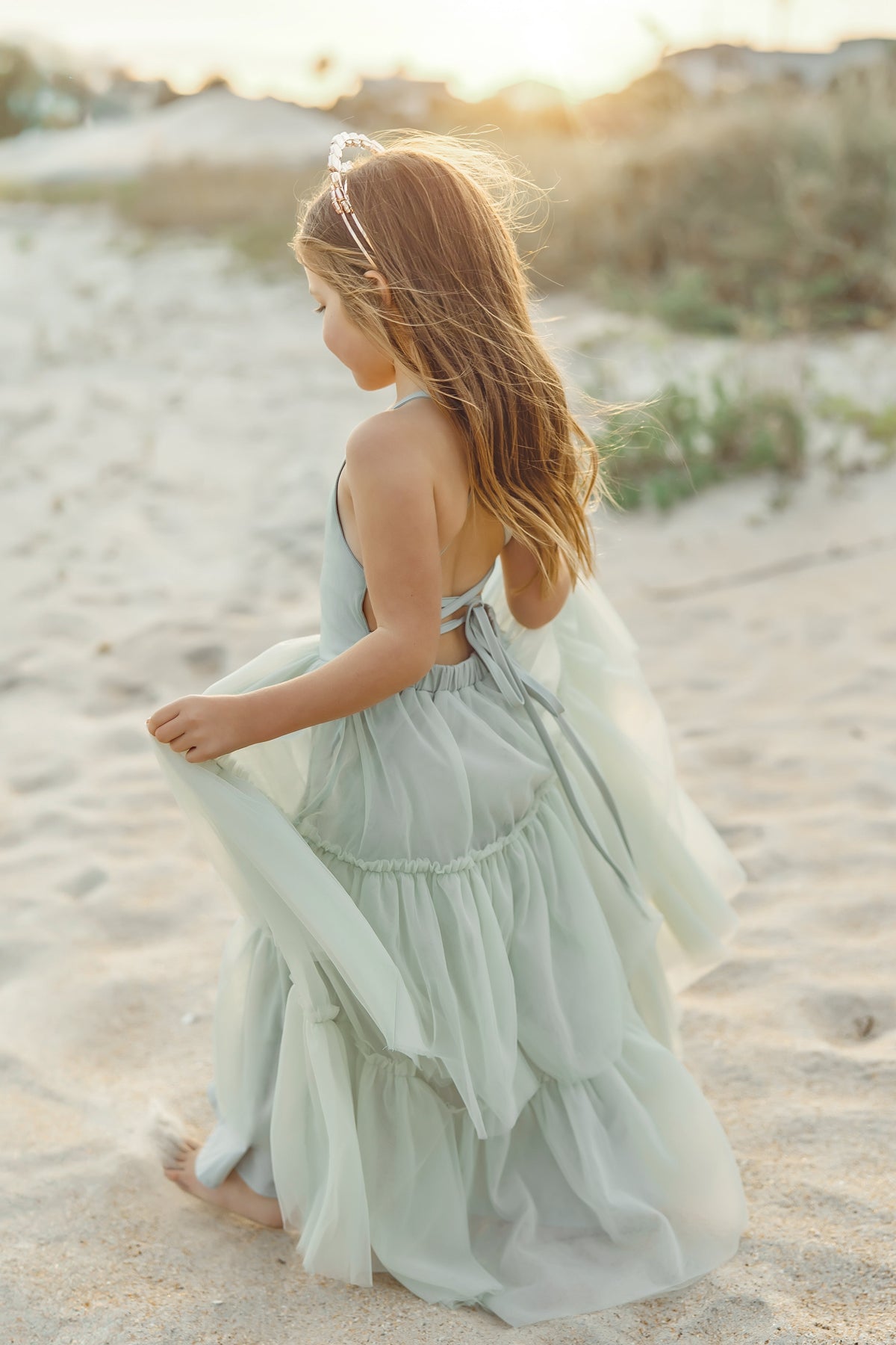 Wendy Dress (mint tulle) 9Y Wendy Dress (mint tulle) 9Y