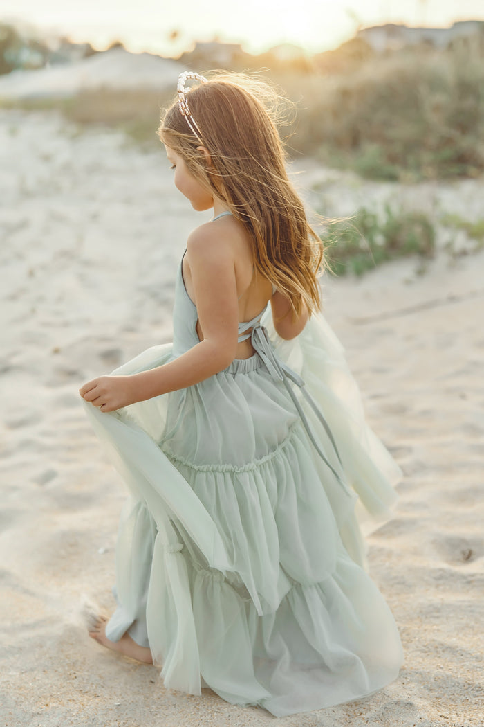 Wendy Dress (mint tulle)