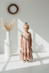 SS Girl's Dress Wendy Dress (peony muslin)