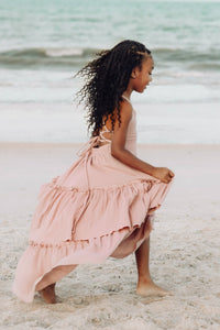 SS Girl's Dress Wendy Dress (peony muslin)