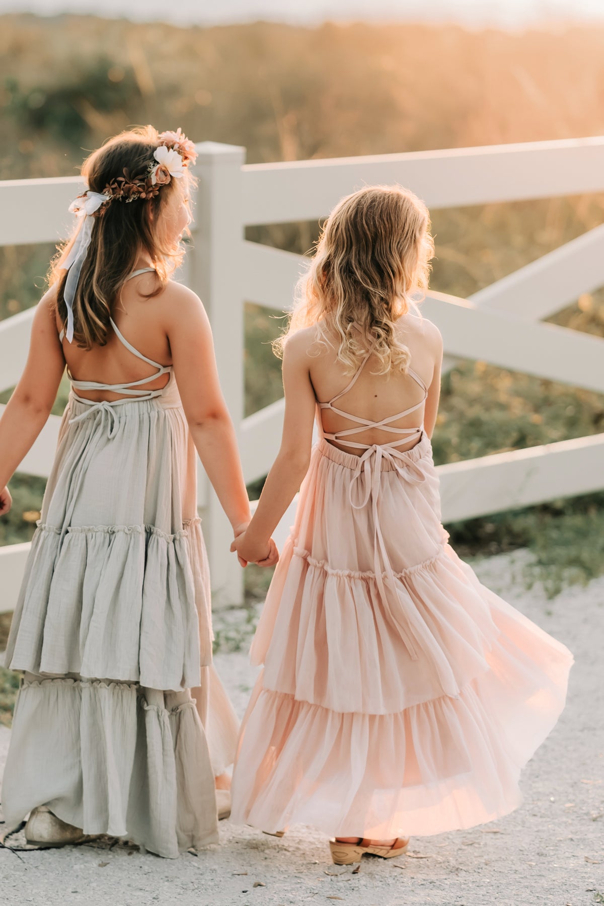 SS Girl's Dress Wendy Dress (soft pink tulle)