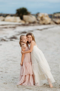 SS Girl's Dress Wendy Dress (soft pink tulle)