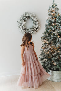 SS Girl's Dress Wendy Dress (soft pink tulle)