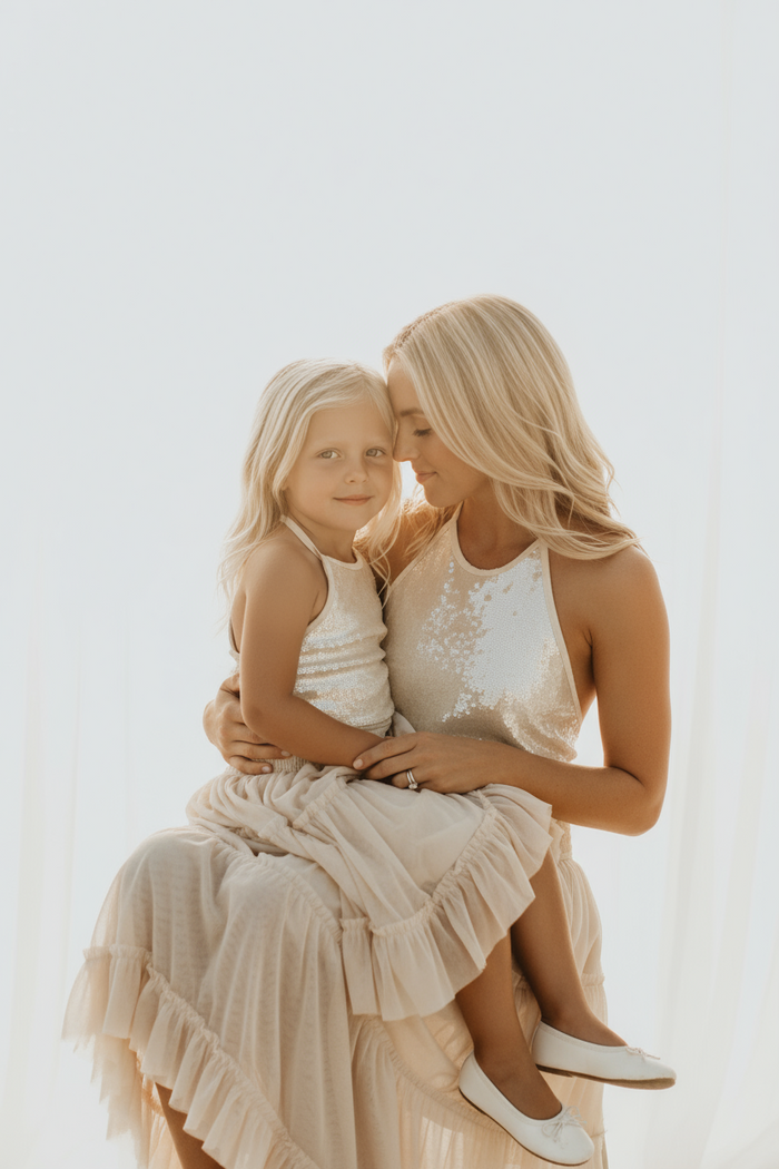 SS Girl's Bottoms Jolie Skirt (natural tulle)