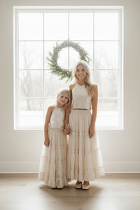 SS Women's Bottoms Women's Jolie Skirt (natural tulle)