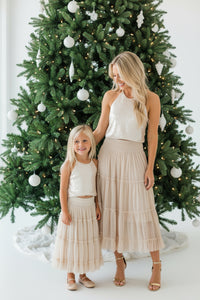 SS Women's Bottoms Women's Jolie Skirt (natural tulle)
