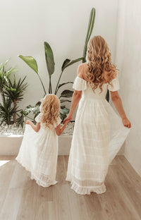 SS Women's Dress Women's Marabella Dress (white chiffon)