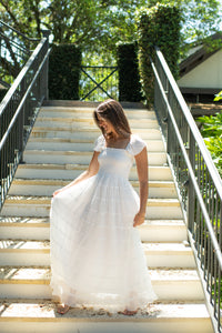 SS Women's Dress Women's Marabella Dress (white chiffon)