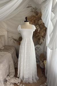 SS Women's Dress Women's Marabella Dress (white chiffon)