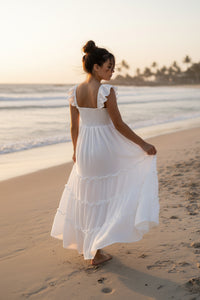 SS Women's Dress Women's Marabella Dress (white muslin)