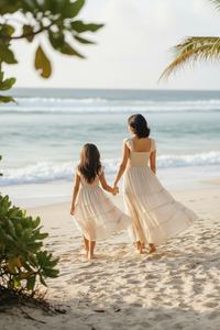 SS Women's Dress Women's Pia Dress (natural swiss dot)