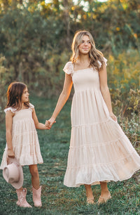 SS Women's Dress Women's Pia Dress (natural swiss dot)