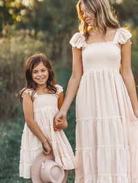 SS Women's Dress Women's Pia Dress (natural swiss dot)