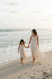 SS Women's Dress Women's Pia Dress (natural swiss dot)