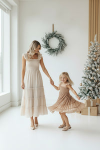 SS Women's Dress Women's Pia Dress (natural swiss dot)