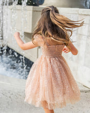 Load image into Gallery viewer, Juliet Tulle Dress (sequin pink) PRE-ORDER