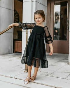 Jossalyn Tulle Dress (black)