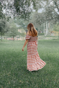 SS Women's Dress Women's Elle Dress (spice checkered)
